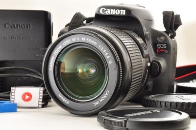 Canon EOS Kiss X7 digitale 18,0-MP-Spiegelreflexkamera EF-S 18 55 mm f/3,5 5,...