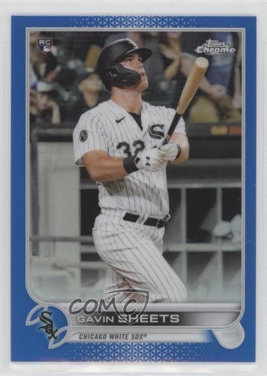 2022 Topps Chrome Blue Refractor /150 Gavin Sheets #146 0w2b