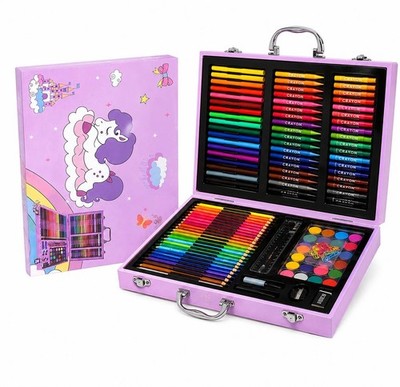 Unicorn Educational Art Set 128PCS Drawing Supplies for Kids Gift
