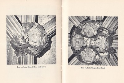 MEDIEVAL CARVINGS IN EXETER CATHEDRAL, BY C.J.P. CAVE. COMMENTARY BY NIKOLAUS PE
