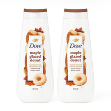 DOVE Maple Glazed Donut Body Wash Lot of 2  2...