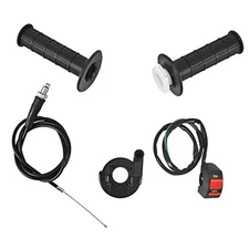 Handle Bar Throttle Grips 50 Inch Cable for ATV Quad Pit Bike Dirt Bike Baja 