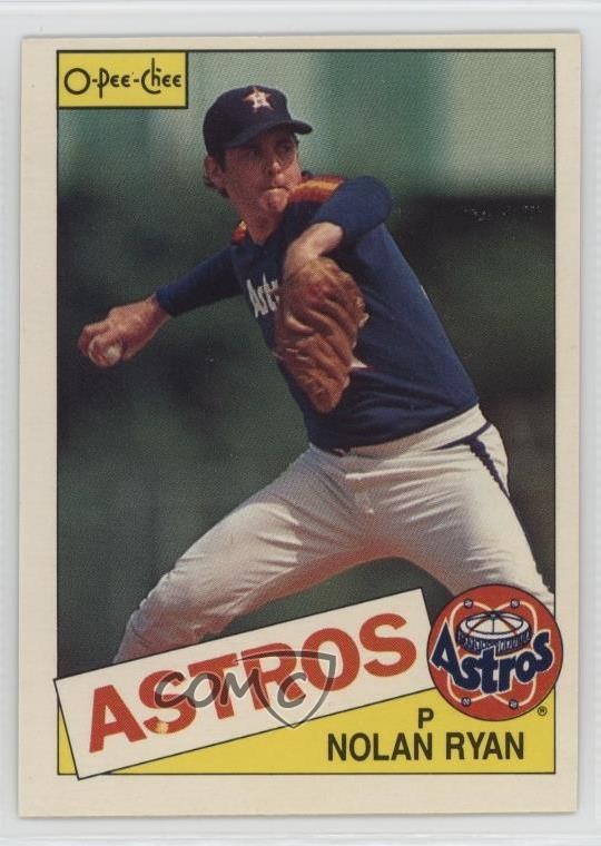 1985 O-Pee-Chee Nolan Ryan #63 HOF 0nr3