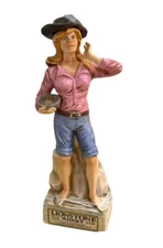 lionstone whiskey decanter Molly Brown 1867-1932 