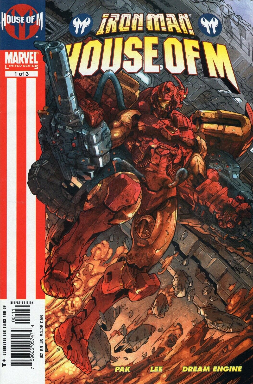 Marvel Iron Man: House of M #1 (Sep. 2005) High Grade 