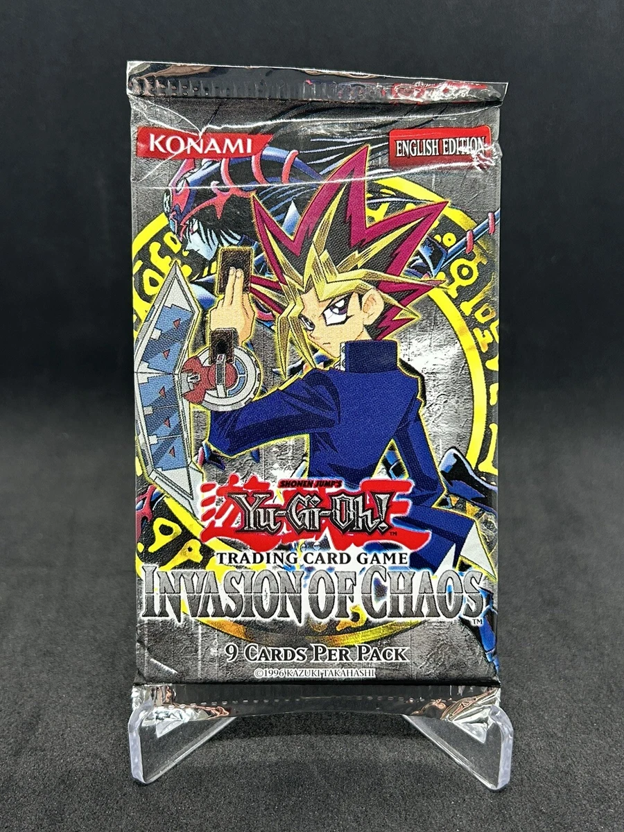 遊戯王 INVASION OF CHAOS 旧アジア版 1st 未開封 1パック 遊戯王 INVASION OF CHAOS 旧アジア版 1st 未開封 1パック 遊戯王