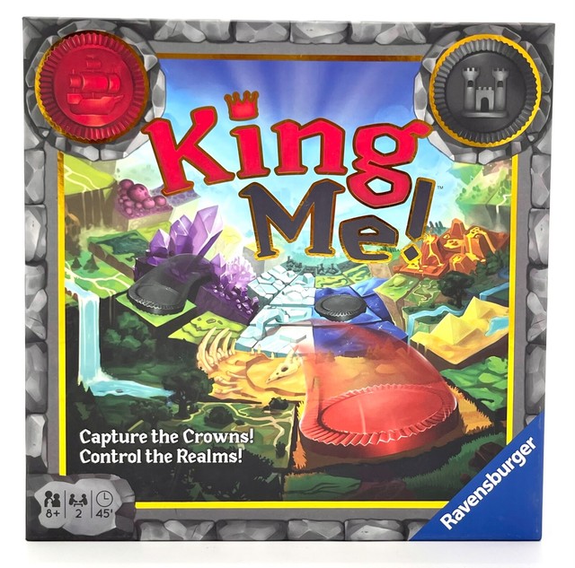 King Me Game Checkers Cards Crowns Tiles You Pick Replacement Parts Ravensburger