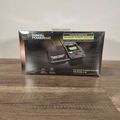 Duracell Powermat, Power on the Go, Wireless Case for iPhone 4/4S iPad touch 4th