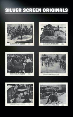 Sun Valley Serenade 6x ORIGINAL UK FOH Lobby Cards Glenn Miller Sonja Henie 1941
