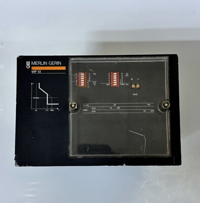 Merlin Gerin VIP 13 Current Protection Relay – Adjustable Settings ...
