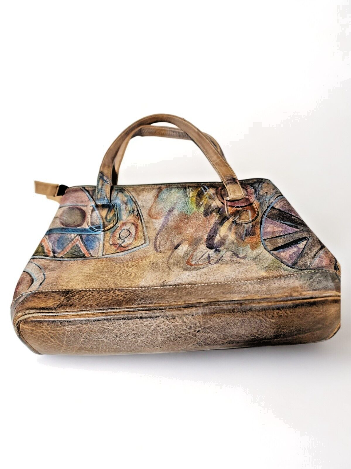 Jane Yoo Wearable Art Hand Bag Purse Medium eBay