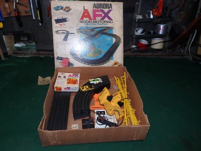 Vintage Aurora AFX Model Motoring Rally 500 Slot Car Set | eBay