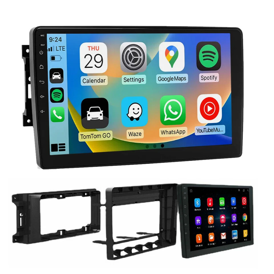 For 2008-2014 Dodge Challenger 10" Android 13 Carplay Car Stereo Radio GPS WIFI - Image 2 of 4