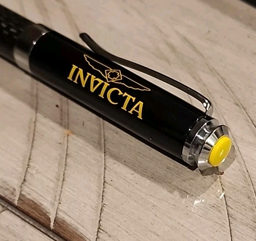 Invicta Racing IPM437 Carbon Fiber RollerBall Pen Fine Point .5mm Blue ...