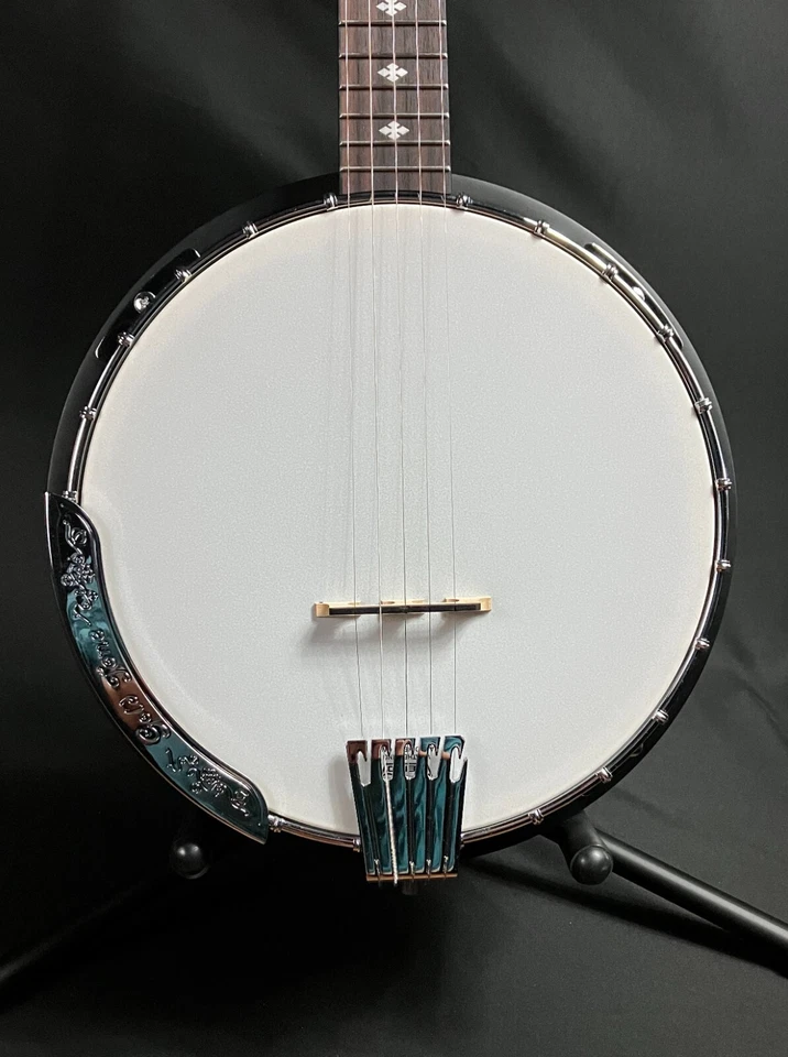 Gold Tone CC-100R Cripple Creek 5-String Banjo Blonde Natural Finish w/ Gig Bag - Image 2 of 4