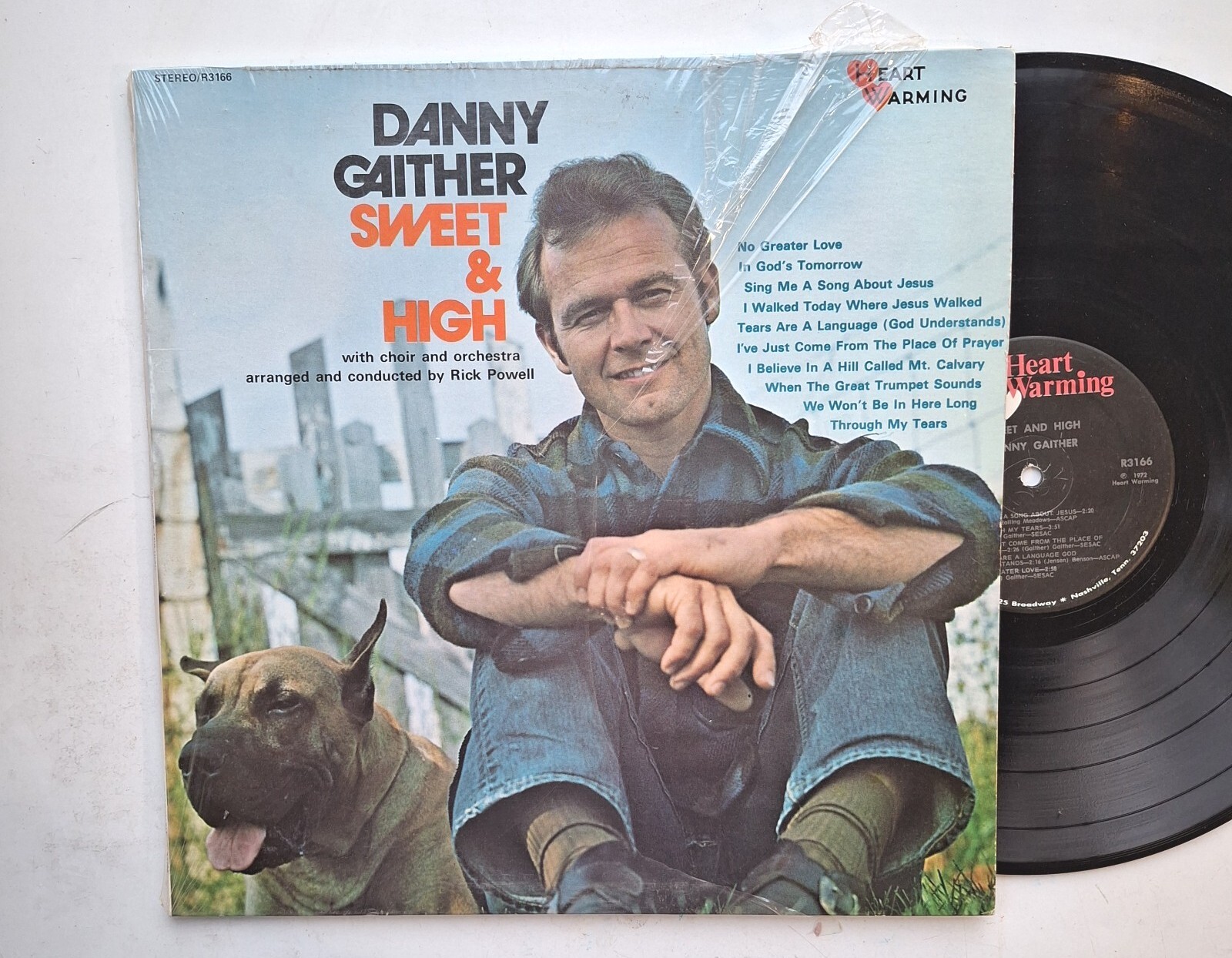 DANNY GAITHER Sweet And High Vinyl LP R3166 Gospel 1972