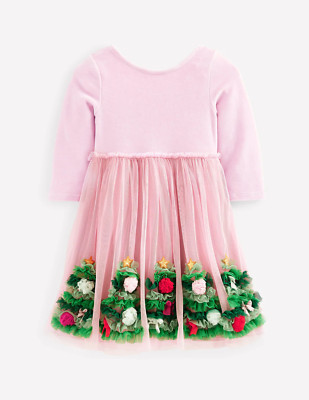 NWT Mini Boden Velvet Bodice Tulle Dress
