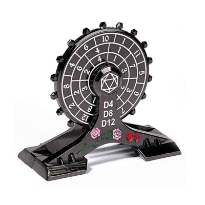 Metal 7-in-1 DND Spinner Dice Roulette RPG Dungeons and Dragons