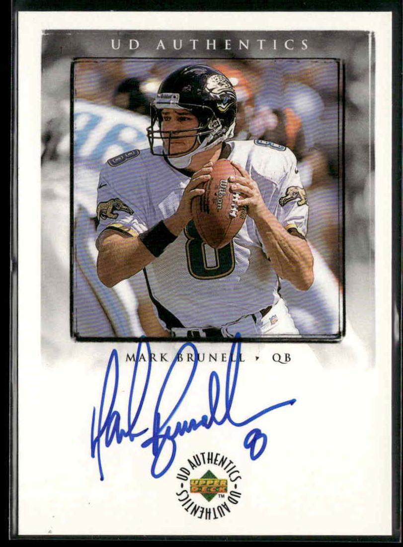1998 SPx Finite #MB-2 Mark Brunell UD Authentics