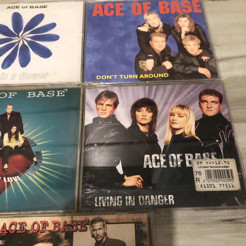 Huge Ace Of Base IMPORT CD LOT All That She Wants Life Is A Flower Lucky Love - Image 4 of 4