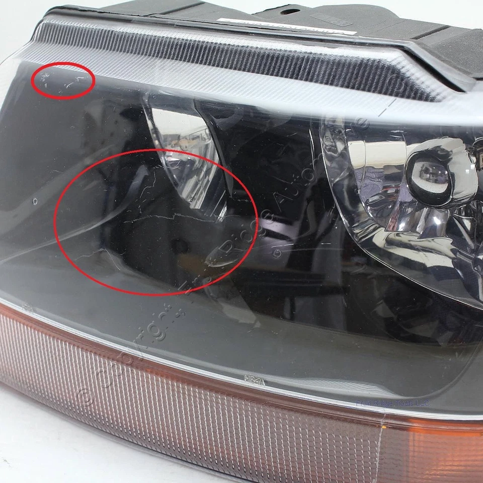 Faro rayado lateral izquierdo Chrysler despegue para Jeep Grand Cherokee 1999-04 Foto 3 de 4