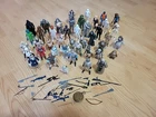 Vintage Star Wars Figures, Accessories + Darth Vader Case with Original Stickers