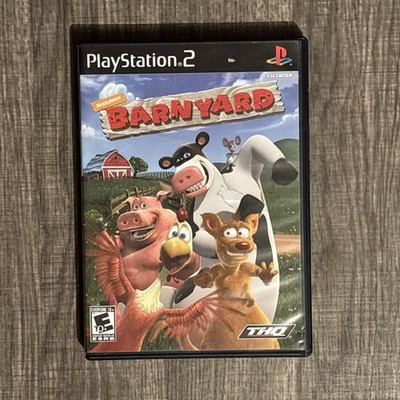Barnyard (Sony PlayStation 2, 2006) CIB WITH MANUAL Rare Nickelodeon Game! 