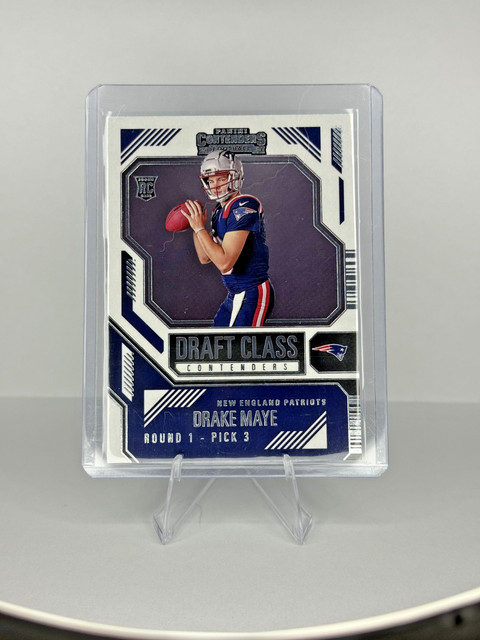 2024 Panini Contenders - Draft Class Contenders Drake Maye #3 (RC)