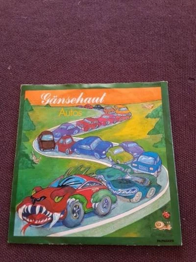 Papagayo Gänsehaut Autos Stickerbuch Kinder Kreativität Deutsch