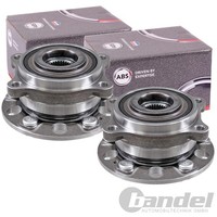 2X A.B.S. RADLAGER-SATZ Mit ABS-RING Passend FüR Hyundai Grand Santa KIA Sorento
