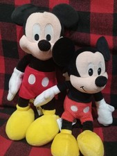 Mickey Mouse Two Plush Bundle
