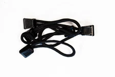 Fishbone for Paracord Zipper Pulls 5 Pcs - Black