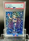 2024 Panini Mosaic Drake Maye #303 Reactive Blue Mosaic Prizm (RC) PSA 9