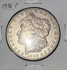 1886-O New Orleans Morgan Silver Dollar $1 AU/BU