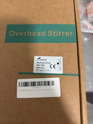 JOANLAB Overhead Stirrer OS-15S Digital Lab Mixer 110V Complete Set