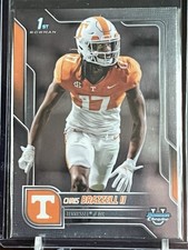 2025 Bowman Chrome U Chris Brazzell II #69 1st Bowman Base Rookie Card Tennessee. rookie card picture