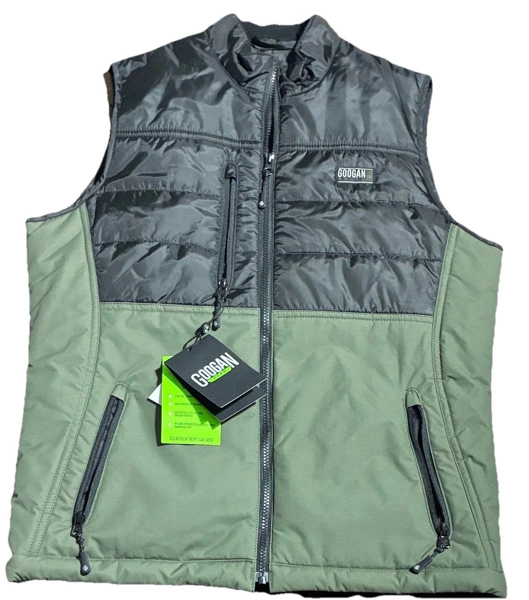 Googan Squad Technical Vest Men’s Medium 3M Thinsulate Insulated Fishing Outdoor