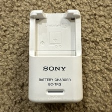 Sony BC-TRG G Type Travel Battery Charger Sony Cyber Shot White