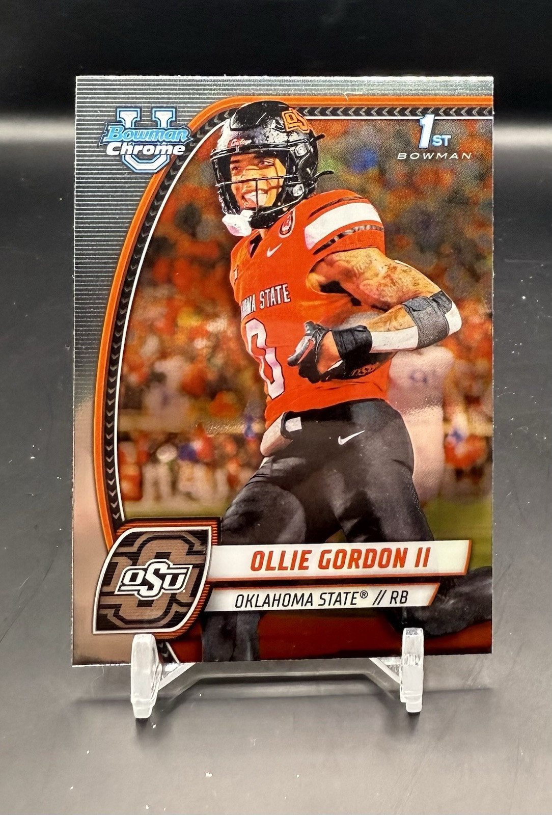 2024 TOPPS BOWMAN CHROME U FOOTBALL OLLIE GORDON II 1ST BOWMAN
