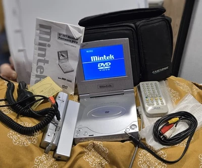 mintek portable dvd player W/case & All Accessories - Image 1 of 4
