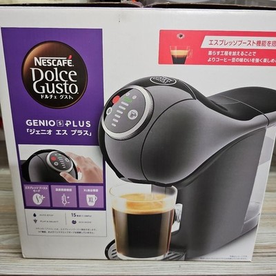 Nescafe Dolce Gusto Genio S Plus EF1003-PB Black Coffee Maker Tasted From Japan
