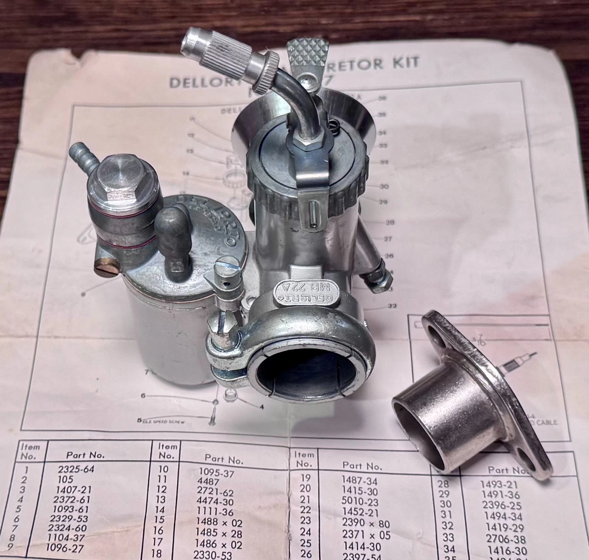 Dellorto Vintage Motorcycle & Scooter Parts & Accessories | eBay