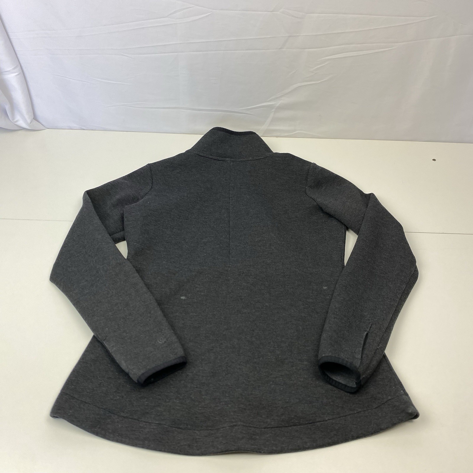 Champion Womans S Small Solid Dark Gray Full Zip … - image 13