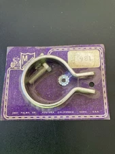 NOS MC Enterprises 7/8" Chrome  Muffler Clamp Bracket  981