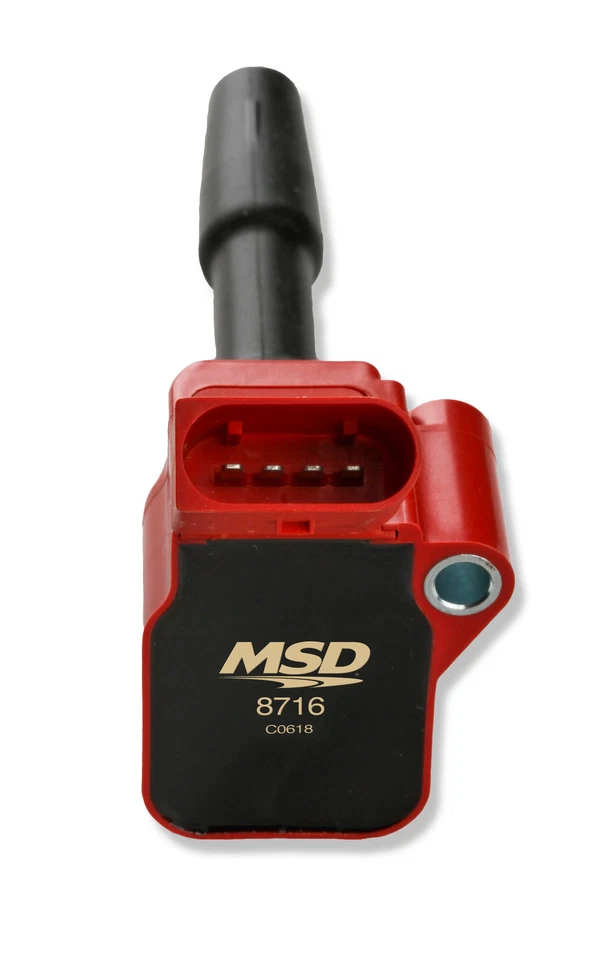 MSD 87164 点火线圈爆破器系列 - 红色 - 4 件装 — 第 3/4 张图片