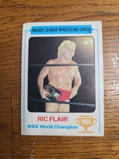 1986 World Championship Wrestling Card Ric Flair