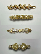 4 Piece Vintage Hair Clip Set