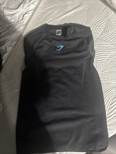 Gymshark Onyx 5.0 V5 Seamless Long Sleeve T-Shirt Black/Blue