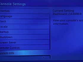 Xbox 360 Console Blades Dashboard 2.0.6690.0 Rare Genuine Console Only