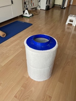 Carbon Active 160mm Aktivkohlefilter 800m³/h